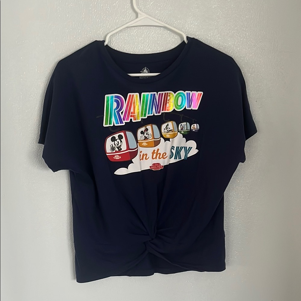 Disney Skyliner ‘Rainbow in the Sky’ Cropped T-Shirt